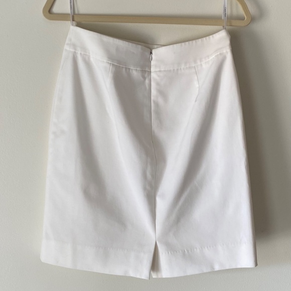 Calvin Klein Off-White Office Skirt Size 8 - Picture 2 of 5
